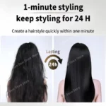 One Step 2-in-1 Hair Dryer Straightener Negative Ion Styler Brush Professional Fast Heating Hair Styling Tool Home - Image 5