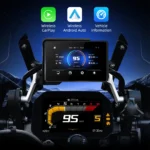 EKIY 5.0" For BMW R1200GS R1250GS F800 F900 S1000XR GPS Motorcycle Navigation Wireless CarPlay Moto Android Auto For WonderWheel - Image 2