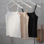 Summer Tank Top Women Sexy Slim Camisole Spaghetti Strap Cotton Vest Breathable Female Undershirt Camis Tank Tops for Women