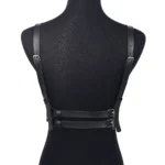 Goth Harness Pu Leather Studded for Women Decor Harness Adjustable Harness Belt Gothic Harness Lingerie Bondage Belt - Image 4