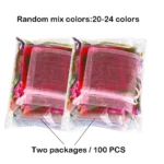 100pcs/lot 24 Colors Organza Jewelry Bags 7x9 9x12 10x15 13x18CM Drawstring Pouches For Wedding Candy Gift Bags Jewelry Packing - Image 5