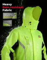 KEMIMOTO Raincoat Suit Split Waterproof Jacket Pant Breathable Reflective Impermeable for Motorcycle Motobike Riding Gear - Image 2