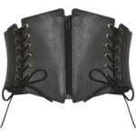 Women Push Up Bustiers Corset Underbust Gothic Waist Belt Crop Tops Waist Corset Clubwear Party Outwear