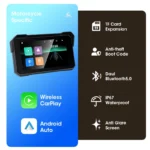 Jansite Motorcycle Display Screen Carplay Moto Navigation Portable Digital Dashboard Motobike Android Auto Waterproof BT Monitor - Image 3
