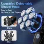 Sejoy 6-in-1 7D Head Shavers for Bald Men Electric Razor with Nose Hair Trimmer Waterproof Multifunctional Men Grooming Kit - Image 4