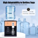 Water-Dispenser Hot Cold Dispenser Drain Water Dispenser Dispenser Desktop Water Dispenser Ice And Warm Version 220V - Image 2