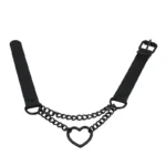 Fashion Simple Heart Metal Pendant PU Leather Necklaces Sexy Women Neck Harness Choker Collar Jewelry Accessories Gift Punk Goth - Image 4