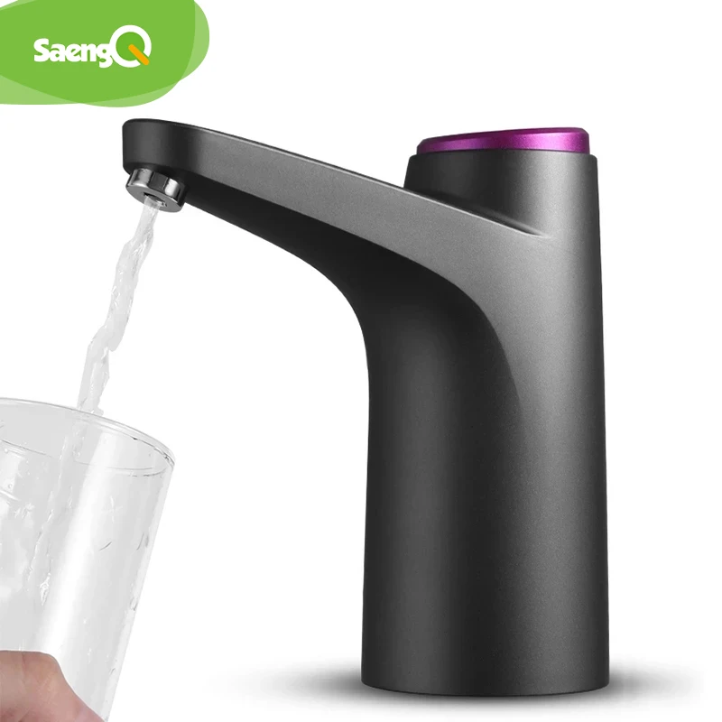 kf-S47efa57b78e94700893279d043150aa4a saengQ Water Pump Bottle Automatic Electric Water Dispenser Household Gallon Drinking Switch Smart Water Treatment Appliances - Image 1