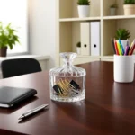 Transparent Vertical Candy Box Snack And Dried Fruit Can Desktop Jewelry Small Items Cotton Swabs Storage Box European Style - Image 4