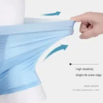 4pcs Boxer Shorts Men's Ice Silk Underwear Cool Underpants Breathable Sexy Thin Panties U Convex Lingerie Wholesale Lots L-6XL - Image 5