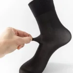 10 Pairs Spring Summer Black Nylon Mid-tube Sock Women Ankle Silk Socks Short Hosiery Female Non-Slip Stretch Ankle Sox Meias - Image 6