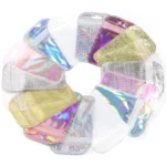 20pcs/Lot Iridescent Laser Ziplock Bags Nail Sequins Diamond Stuff Jewelry Storage Pouches Multicolor Plastic Package Bag - Image 2