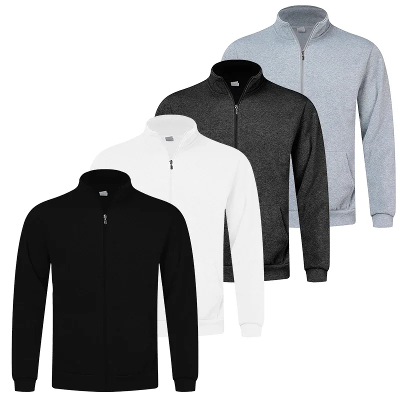 kf-S5120b18531414ff9879d02d02375fa00I Men's Thermal Fleece Jacket Cozy Wind Resistant Full Zip Coat with Pockets Ideal for Outdoor Workouts and Hiking - Image 1