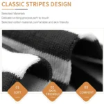 Color Striped Stockings Japanese Over Knee Socks Fashion Women Keep Warm Soks Sexy Slim Long Socks Hosiery JK Cosplay Lolita Y2k - Image 4