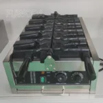 Fish shaped Open Mouth Waffle Maker 5 PCS Fish Waffle Maker Ice cream Cone Taiyaki Waffle Machine - Image 2