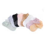 Socks women's Lace Transparent Lolita Invisible Summer Thin Non-slip Short Ankle Black Low Cut Boat Sock - Image 6