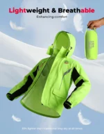 KEMIMOTO Raincoat Suit Split Waterproof Jacket Pant Breathable Reflective Impermeable for Motorcycle Motobike Riding Gear - Image 4