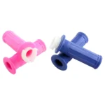 2x Handlebar Grips Practical Throttle Twist Grip Handle Bar Set Left Right Fit for Yamaha PW50 Replaces Spare Parts - Image 4