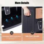 Water-Dispenser Hot Cold Dispenser Drain Water Dispenser Dispenser Desktop Water Dispenser Ice And Warm Version 220V - Image 6