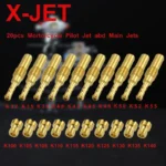 Mortorcycle Carburetor Nozzle Main Jet and Slow Pilot Jet Set Replacement 10/20 PCS For NSR KSR PE PWK PWM Keihin OKO KOSO CVK - Image 6