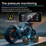 Portable 6.86 inch Motorcycle DVR GPS Navigation IPS Screen Wireless Carplay/Android Auto Bluetooth Moto Monitor IPX7 Waterproof - Image 5