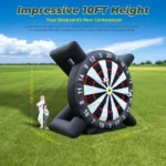 3m/10ft Tall Giant Inflatable Soccer Ball Darts Board with 8pcs Soccer Ball &Blower Commercial children's playground - Image 6