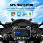 EKIY 7 Inch Motorcycle Portable Wireless CarPlay Android Auto Touch screen GPS Navigation Siri Voice Dual Bluetooth Waterproof - Image 3