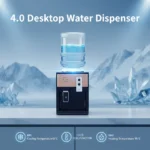 Water-Dispenser Hot Cold Dispenser Drain Water Dispenser Dispenser Desktop Water Dispenser Ice And Warm Version 220V