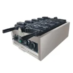 Fish shaped Open Mouth Waffle Maker 5 PCS Fish Waffle Maker Ice cream Cone Taiyaki Waffle Machine