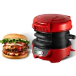 220V Household Breakfast Machine Portable Mini Multifunctional Burger Maker Sandwich Muffin Bread With Non Stick Egg Cooker - Image 5