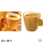 Cup Waffle Maker Electric Waffle Iron Coffee Cup Muffin Maker Commercial Electric Griddle Baking Equipment NP-188