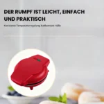 1200W Double-Sided Donut Maker 7-hole Donut Machine Non-stick Teflon Non-Slip Feet For Perfect Donuts In 7 Minutes - Image 2
