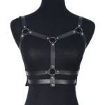 Goth Harness Pu Leather Studded for Women Decor Harness Adjustable Harness Belt Gothic Harness Lingerie Bondage Belt