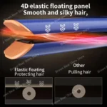 One Step 2-in-1 Hair Dryer Straightener Negative Ion Styler Brush Professional Fast Heating Hair Styling Tool Home - Image 6