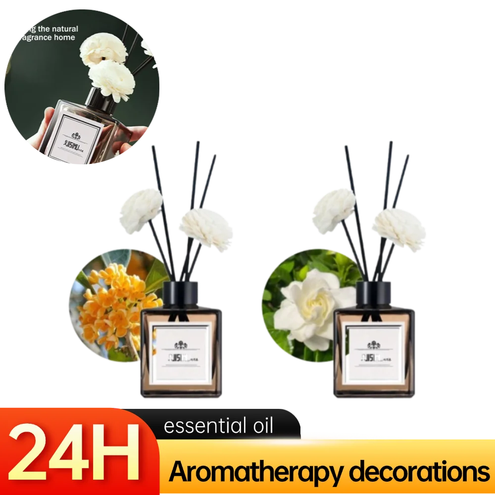kf-S73974ef4c9a54741a08f2403cc30fcdcd Fireless Aromatherapy Room Decoration Home Fragrance Diffuser Flameless Home Fragrance Room Perfume Air Freshener Lasting Floral - Image 1