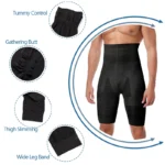 Men Tummy Control Shorts High Waist Slimming Shapewear Abdomen Belly Flat Body Shaper Leg Underwear Compression Briefs Boxer 3XL - Image 5