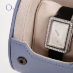 Oirlv Light Blue Leather Watch Storage Cases: 1/2/3-Slot Organizers with Plush Interior for Safe Keeping and Elegant Display - Image 4