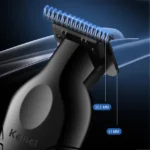 Kemei 2299 Hair Clipper Kemei Professional Electric Barber Hair Trimmer Rechargeable Cordless Trimmer Type-c Zero Gapped Cutting - Image 5