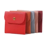 1pc Portable PU Leather Jewelry Storage Bag, Bag for Necklaces Bracelets Rings Earrings, Compact Jewelry Organizer Pouch