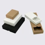 20 pcs Large Gift Box With Lid Paper Boxes For Packaging Small Carton box Kraft Box Soap Packing Black White gift box packaging - Image 6