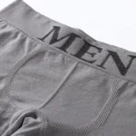 5 Pcs Thin Style Men's High Elastic Plain Color Comfortable Boxer Briefs Panties Breathable Pantyhose - Image 3