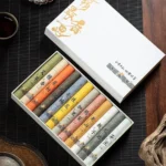 Chinese 12 kinds of scented Incense Stick Gift Box Set natural linear Aromatherapy For Home Indoor Yoga Zen Meditation Soothing - Image 5