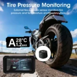 Portable 6.25 inch Motorcycle GPS Navigation Wireless CarPlay Android Auto Moto Monitor DVR IPX7 Waterproof Support 4K+1080P - Image 4