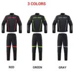 Motorcycle Jacket Waterproof Motorcross Jacket Pants Moto Jacket Windproof Riding Motorbike Clothes With Protective Gear M-3XL - Image 5
