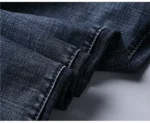 Wthinlee New Business Men's Jeans Casual Straight Stretch Fashion Classic Blue Black Work Denim Pant Trousers Male Clothing - Image 6