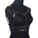 Goth Harness Pu Leather Studded for Women Decor Harness Adjustable Harness Belt Gothic Harness Lingerie Bondage Belt - Image 3