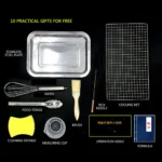 Commercial Bubble Waffle Maker Egg Waffle Machine Electric Rotating Bubble Muffin Machine - Image 6
