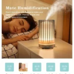 Air Humidifier Aromatherapy Machine Bird Cage Ultrasonic USB Humidifier, Essential Oil Diffuser With Colorful Night Lights - Image 2