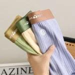 5 Pcs Men's Striped Funny Boxer Shorts Underwear Sexy Underpants Man Male Homme U Convex Shorts Lingerie Boxershorts Panties - Image 4