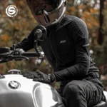 SFK Men's Motocross Armor Clothing Black Motorcycle Riding Jacket Summer Breathable With CE Body Protective Gears Accessoires - Image 4